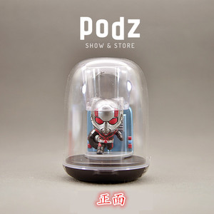 漫威复仇者联盟Q版蚁人玩具公仔摆件储物杯 Podz蚁人汽车展示玩偶