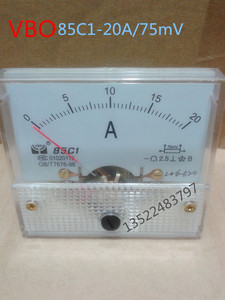 VBO东方韦博机械指针式面板表85C1-20A
