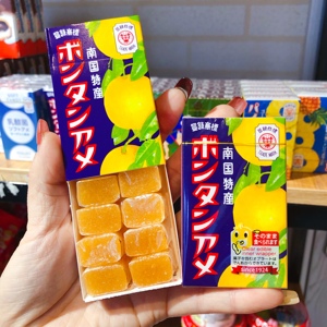 日本南国特产古早柚子糖seika菠萝糖兵六饼果汁软糖橡皮糖小红书