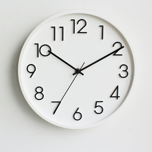 MJK钟表简约现代静音挂钟客厅家用时尚时钟挂墙轻奢创意个性欧式