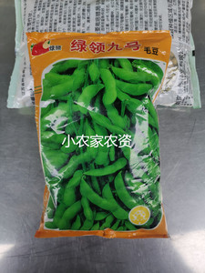 南京绿领种业 绿领九号毛豆种子 绿领9号 菜用鲜食毛豆 菜豆 1kg