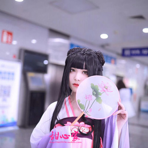 {甜心家}魔道古风古装COS假发祖师少女江厌离师姐cosplay假发