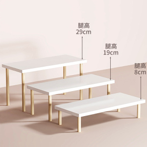 桌面置物架显示器增高架垫高支架实木底座工位办公桌上分层神器