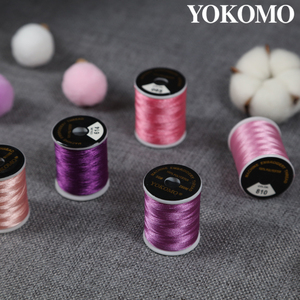 YOKOMO40色120D品质绣花线 兄弟、胜家、飞鹿电脑绣花机可用