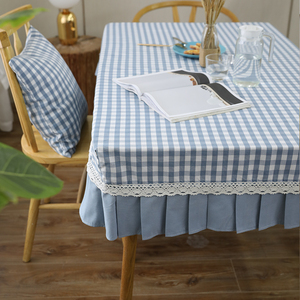 桌套桌布棉麻正方形防滑课桌幼儿园茶几套罩家用餐桌布套长方形罩