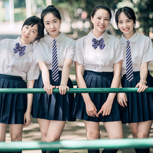 韩国校服学院风套装初高中毕业季学生制服百褶裙大合唱JK表演班服