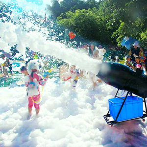 4000瓦喷射摇头泡沫机户外活动水上乐园游乐场幼儿园泡沫机发泡器