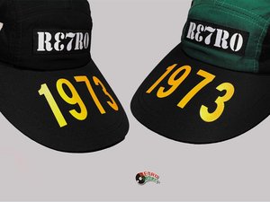 Retroproject 1973 长帽檐致敬经典露营帽hiphop起源地五分割帽