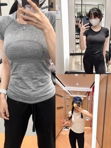 lulu瑜伽短袖T恤Swiftly Tech2.0健身运动训练速干贴身上衣打底衫