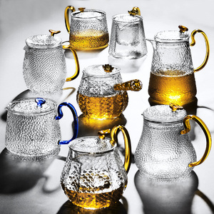 清仓特价玻璃茶壶单壶过滤泡茶壶耐高温茶水分离壶花茶具套装组合