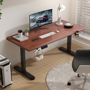 电动升降桌智能电脑桌书桌可升降自动电竞桌子家用办公桌工作台