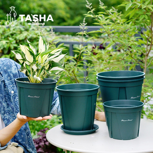 塔莎的花园 青山盆国产盆园艺养花育苗透气透水控根塑料花盆
