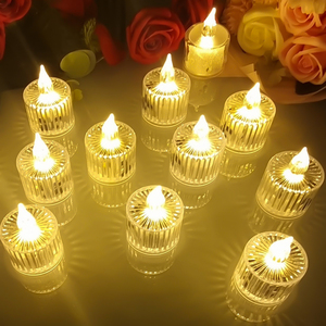 电子蜡烛LED灯浪漫生日表白求婚创意装饰露营小夜气氛灯布置场景