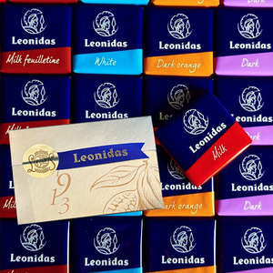 比利时进口Leonidas利奥尼达斯巧克力单片5g喜糖散装手工礼盒礼物