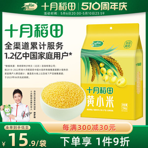 2023年新米十月稻田黄小米2斤香糯粗杂粮小米1kg米香浓郁米油醇厚