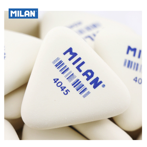 MILAN 米兰 西班牙进口橡皮 可爱学生三角形橡皮擦干净易擦大小号