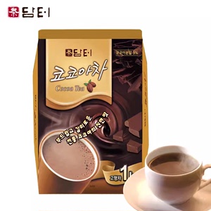 韩国进口丹特牌可可粉热巧克力味速溶冲饮1kg商用商用奶茶店大包