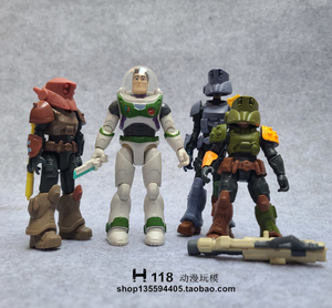 正版散货玩具总动员光年正传巴斯伊兹施特尔发光太空战警可动玩偶