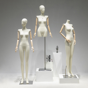 服装店韩版平肩少女模特道具半身橱窗人台女装假人偶全身展示架子