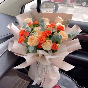 烟台红玫瑰鲜花花束情人节520送老婆龙口莱阳莱州招远同城速递店