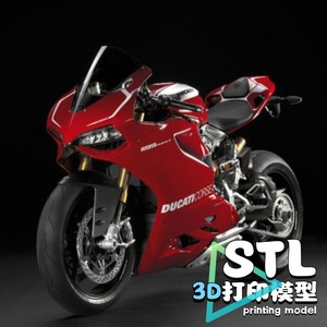杜卡迪1199 摩托车 Ducati 1199 3d打印模型图纸stl文件素材