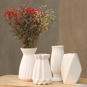 水培陶瓷花瓶花盆客厅餐桌家用小清新干花插花家居装饰品瓷器摆件