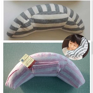 日本外贸纯棉儿童颈部头枕安全带护肩套汽车护颈枕午休枕头靠枕