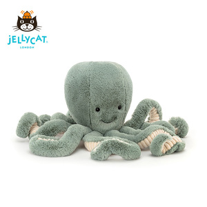 英国Jellycat奥德赛章鱼宝宝毛绒玩具送礼包柔软玩偶可爱陪伴公仔