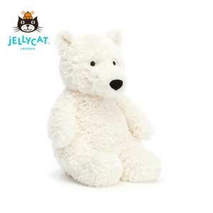英国Jellycat乳白色埃德蒙熊可爱毛绒玩具娃娃包邮玩偶儿童礼物