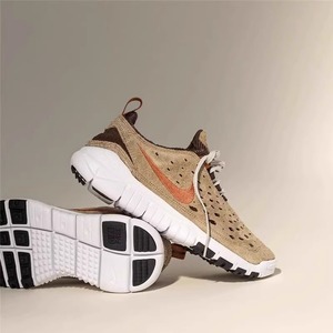 Nike耐克Free Run Trail透气深褐色网眼休闲运动跑步鞋CW5814-200