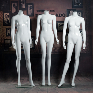 女模特道具展示架全身假人服装橱窗衣架婚纱摄影无头仿真人体模特