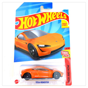 2023PH美泰HOTWHEELS风火轮小跑车模TESLA特斯拉ROADSTER超级跑车