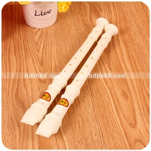 塑料笛子白色笛子儿童玩具吹箫子塑笛箫竖笛声乐器六一节儿童礼品
