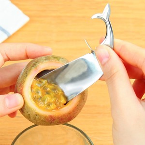 百香果开果器鸡蛋果勺子开口器开壳专用刀不锈钢切水果家用神器开