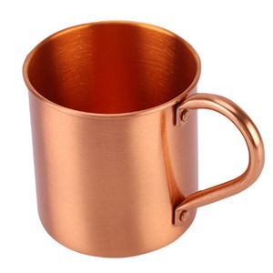 纯铜马克杯水杯莫斯科骡子杯老式铜杯鸡尾酒铜杯咖啡杯口杯茶