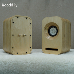 Wooddiy定制3寸4寸5寸全频同轴音箱芬兰进口桦木夹板书架号角空箱