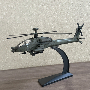 长弓阿帕奇武装直升机合金模型飞机军事轰炸机男生玩具礼品摆件礼