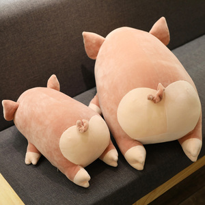 小猪公仔毛绒玩具女生可爱超萌韩国趴趴猪猪玩偶娃娃睡觉抱枕女孩