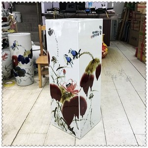 超值推荐景德镇陶瓷器箱器花瓶 窑变瓷 方南作品硕果名人名作花器