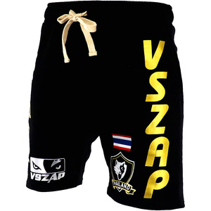 VSZAP格斗MMA搏击泰拳运动散打短裤运动健身肌肉男播求泰国刺绣裤