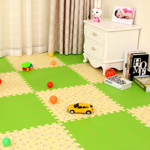 婴儿童拼接爬行垫泡沫拼图地垫家用卧室榻榻米地板垫子60x60加厚
