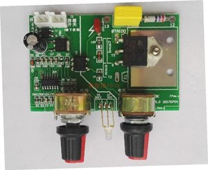 锂电池点焊机板diy控制板双脉冲变压器储能液晶显示时间电路板流