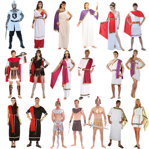cosplay万圣节服装 成人男古罗马战士骑士衣服 希腊女神情侣披风