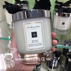 送礼盒！祖玛珑香薰蜡烛200g英国梨蓝风铃黑莓玫瑰海盐Jo Malone