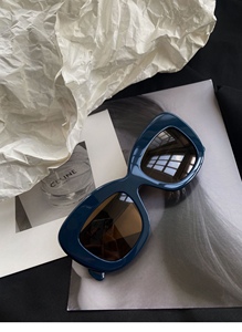 西本眼镜/大面积防晒 时髦厚质偏光板材防晒遮阳防紫外线女士墨镜