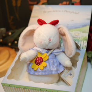 生日礼物小兔子公仔毛绒玩具六一送女友520情人节礼物女孩垂耳兔