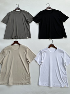 无限回购，太gao级，多色可以入，之系100%精梳棉圆领短袖T女。