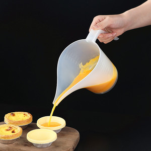 蛋糕倒料壶尖嘴造型带刻度大容量烘焙分液搅拌打蛋杯面糊分配神器