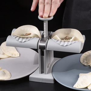 新款自动包饺子机家用小型压皮切面工具捏水饺模型快速包饺子神器