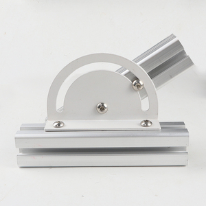 30/40铝型材角度调节板铝型材任意角度连接件180度交叉转向连接板